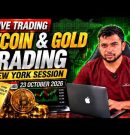 🔴 Bitcoin & Gold LIVE Trading | Forex & Real-Time Market Analysis | 23 oct 2026