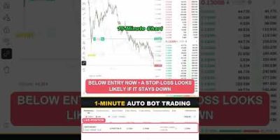 Watch My Bot Trade Crypto LIVE 🤖📈 1-Minute Auto Trading #stockmarket #trading #cryptocurrency
