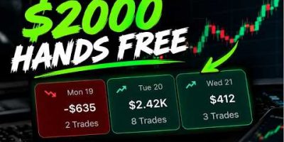 My Trading Bot Made Me $2000 Hands Free