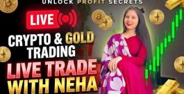 TRADE WITH NEHA Live Gold & Bitcoin & Ethereum Chart Analysis