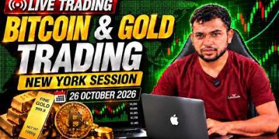 🔴 BTC & XAUUSD LIVE 🔥 | Price Action & Liquidity Sweep | 26 oct 2026