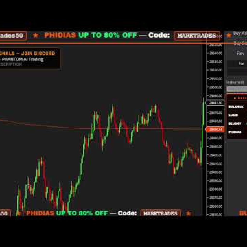 LIVE: AI Trading Bot Scalps MNQ Futures in Real-Time | PHANTOM & Claude AI