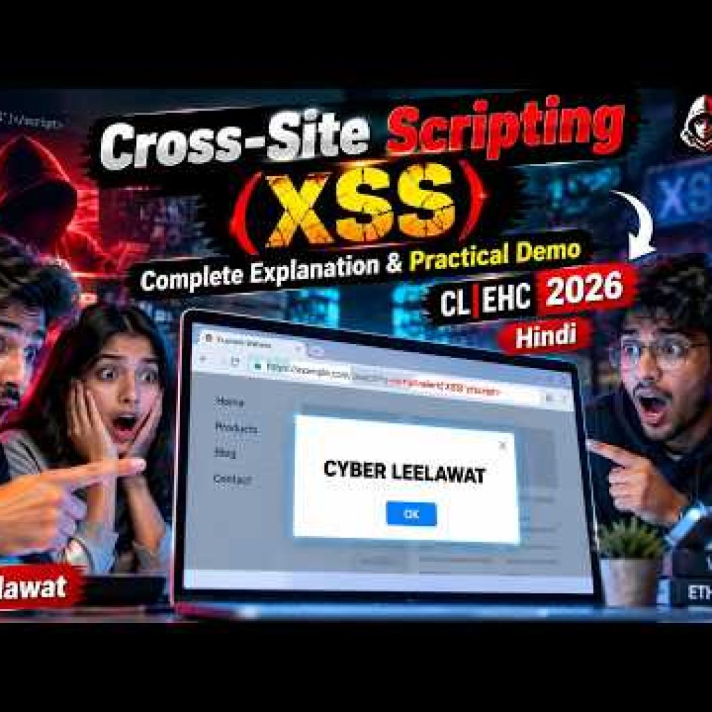 Cross-Site Scripting (XSS) — Complete Explanation & Practical Demo | CL|EHC 2026 | Hindi